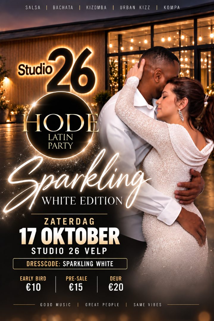 Banner for HODE |SPARKLING WHITE | LATIN PARTY