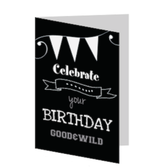 Card Happy Birthday Good & Wild