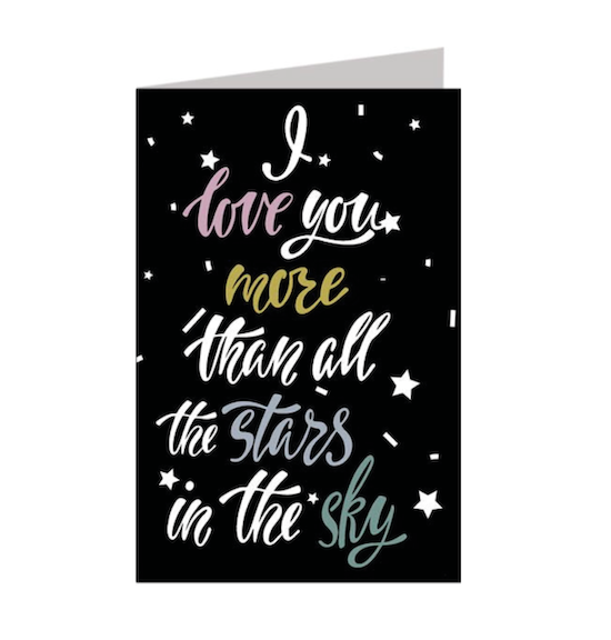 Card I Love You More